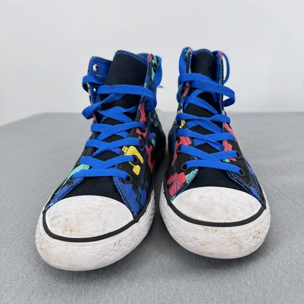 Converse Chuck Taylor All Star Hi GS Gaming Pixel Camo Kids 5 656030F‎